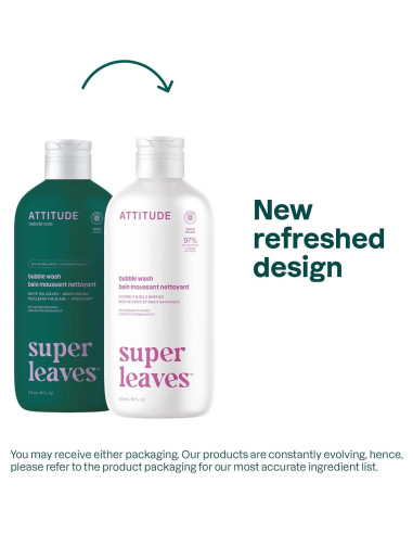 Baño de Burbujas ATTITUDE Coco y Berries Silvestres 473 ml