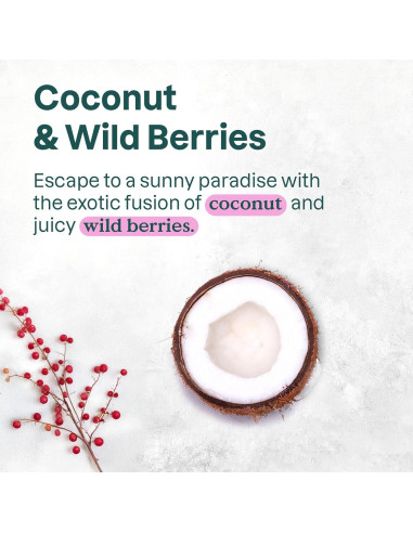 Baño de Burbujas ATTITUDE Coco y Berries Silvestres 473 ml