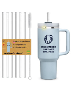 Popotes Reutilizables VGHNQ 30.99 cm para Stanley Cup 40 oz