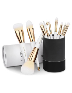 Juego de Brochas de Maquillaje 10Pcs Brush Master Kabuki