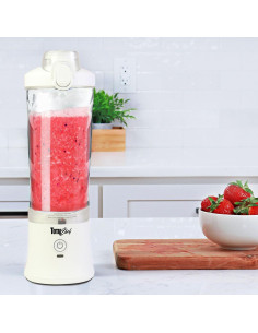 Licuadora Portátil Total Chef Blanca 600 mL USB Recargable 2