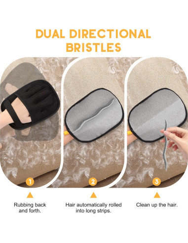 Guantes Removedor de Pelo de Mascotas Magic Brush VerdeVilla
