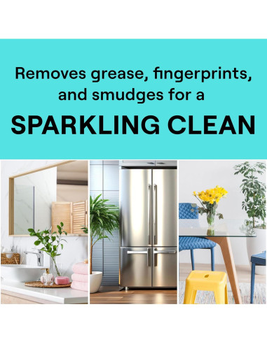 Limpiador de Vidrios Seventh Generation 680 ml Aroma Mar Brillante