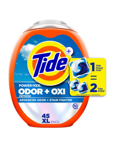 Detergente para Ropa Tide PODS 3 en 1 - 45 Paquetes - Olores
