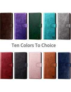 Funda Cartera SUANPOT para iPhone 7/8/SE2/SE3 Oro Rosa 2