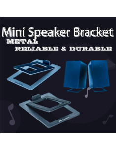 Soportes de Altavoces de Escritorio VKheroKV C-1 Gris 2