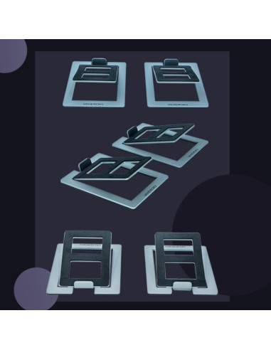 Soportes de Altavoces de Escritorio VKheroKV C-1 Gris