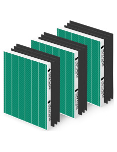 Paquete de 3 Filtros HEPA y 9 de Carbono Horserdy AP-1512HH