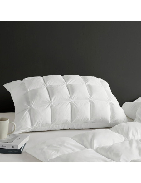 Funda de Almohada Estándar Madison Park Stay Puffed Microfibra