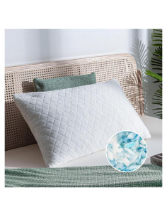 Almohada Ajustable EGOHOME Queen Espuma Viscoelástica Desmenuzada