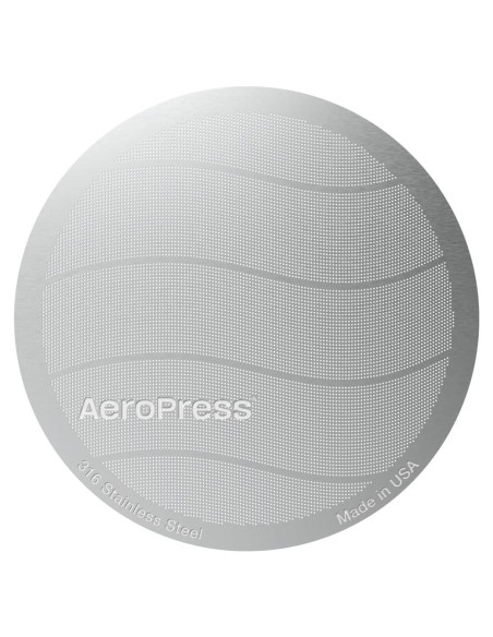 Filtro Reutilizable AeroPress de Acero Inoxidable Estándar