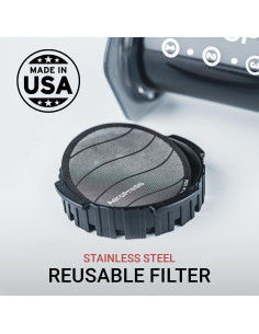 Filtro Reutilizable AeroPress de Acero Inoxidable Estándar 2