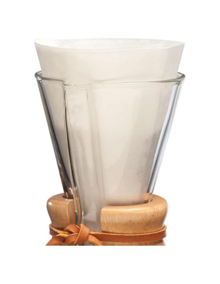 Filtro de Café Chemex Media Luna - 100 Unidades - Papel