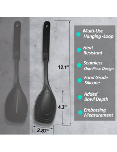 Cuchara de Cocina de Silicona VOVOLY Grande Antiadherente 2