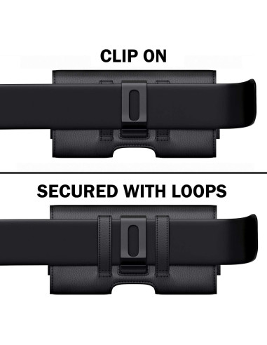 Funda PiTau para iPhone 16, 15, 14, 13, 12 - Negro