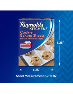 Hojas para Hornear Galletas Reynolds Kitchens 100 Unidades 2