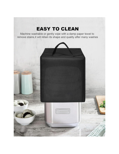 Cubierta de Nylon Impermeable EiiJugaloo para Máquina de Helados 2QT