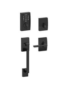 Cerradura sin llave Schlage Touch FE375-CEN-622-LAT Negro Mate