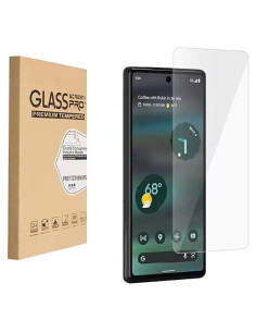 Protector de Pantalla HYGAMOCC para Google Pixel 6A 9H HD Claro