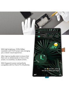 Pantalla Digitizer Reemplazo para Pixel 6 Pro 5G 6.7" AMOLED 2