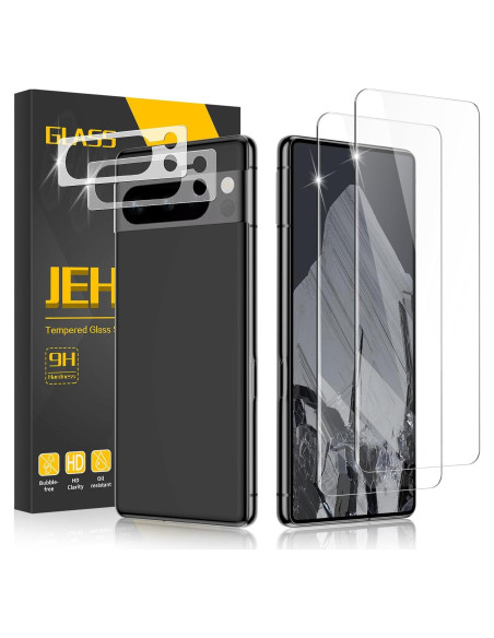 Protector de Pantalla y Lente Google Pixel 8 Pro - 2 Pack