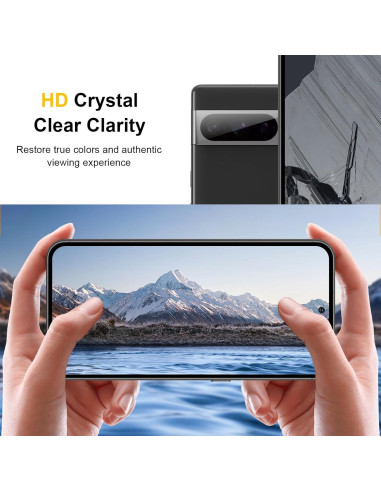 Protector de Pantalla y Lente Google Pixel 8 Pro - 2 Pack