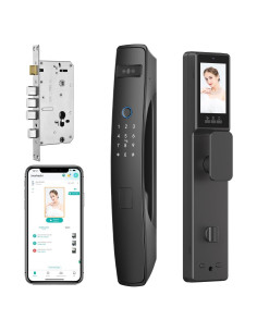 Cerradura Inteligente Biométrica Jacchozhi FACE-Beck WiFi