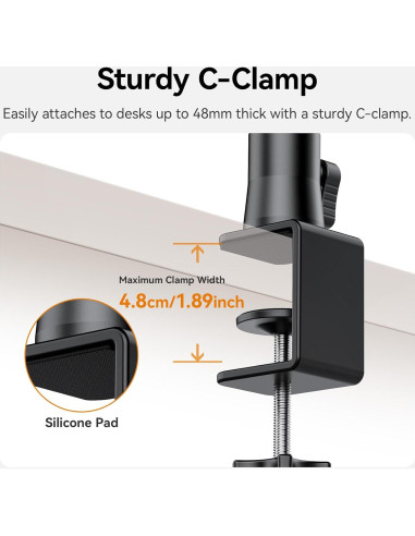 Soporte de Escritorio ULANZI ZJ02 Brazo Articulado 98cm