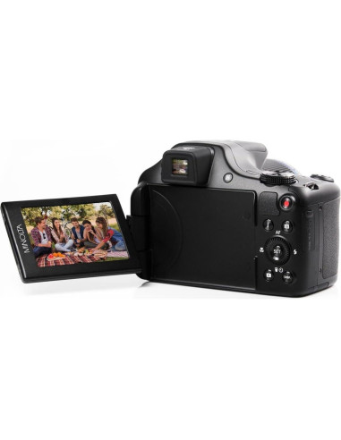 Cámara Digital Minolta Pro Shot 20MP - 67x Zoom Óptico, Full HD