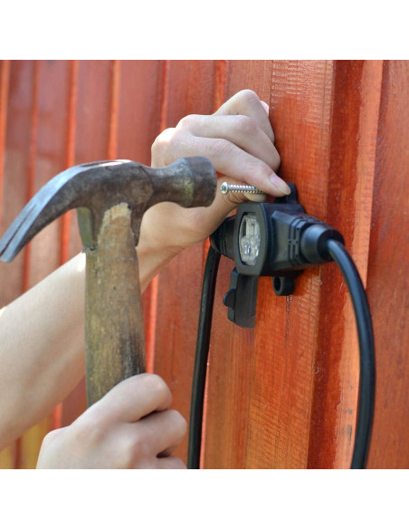 Cable de extensión 7 tomas 15,24m Xuanhua 16 Gauge