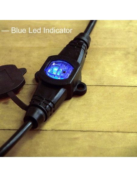 Cable de extensión 7 tomas 15,24m Xuanhua 16 Gauge