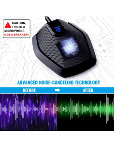 Micrófono USB de Conferencia TONOR G11 Omnidireccional 3.5m 2