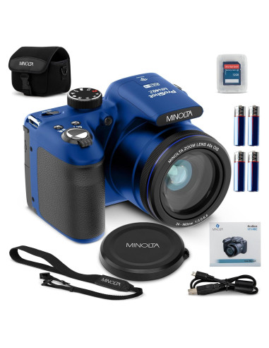 Cámara Digital Minolta MN40Z 20MP Zoom 40x Video FHD 1080p