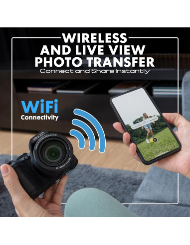 Cámara Digital Minolta MN40Z 20MP Zoom 40x Video FHD 1080p