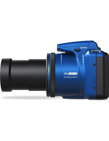 Cámara Digital Minolta MN40Z 20MP Zoom 40x Video FHD 1080p