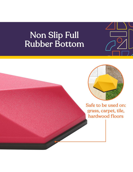 Piedras de Paso Suministros Especiales Multicolor 10 Piezas