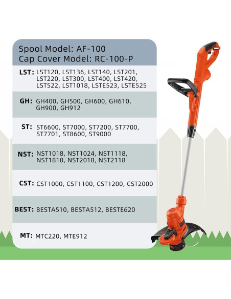 Paquete 10 Cuerdas Desmalezadora Eventronic AF-100 240ft