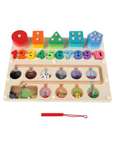Juego Educativo de Madera 3 en 1 Urban Cradle Co. Montessori