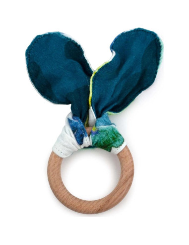 Anillo de Masticar Kanga Care Orejas de Conejo Trébol