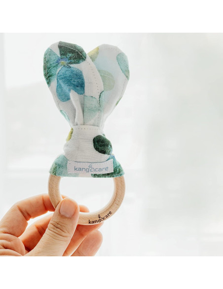 Anillo de Masticar Kanga Care Orejas de Conejo Trébol