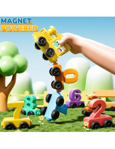Juego de Tren de Números Magnético JUKUDAHU 0-10 Educativo 2