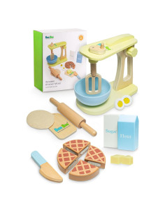 Set de Cocina de Madera Bimi Boo 10 Piezas para Niños