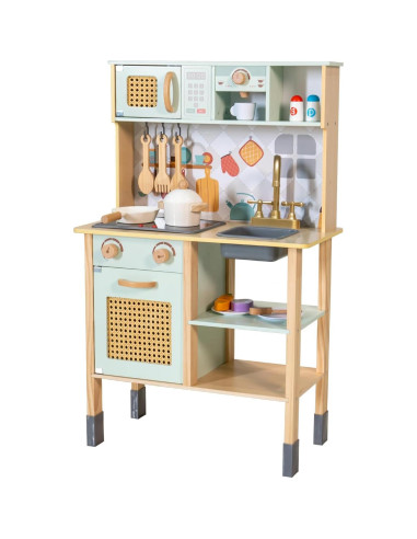 Cocina de Jugar Garsing Verde para Niños 3+ con Sonidos