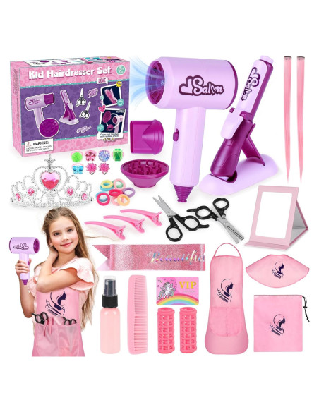 Set de Juguetes de Salón de Belleza ERHAICAT 40 Piezas
