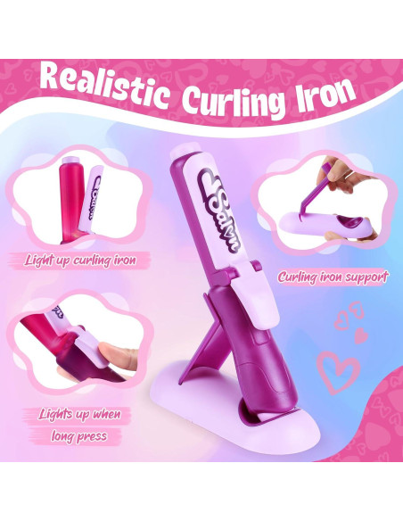 Set de Juguetes de Salón de Belleza ERHAICAT 40 Piezas