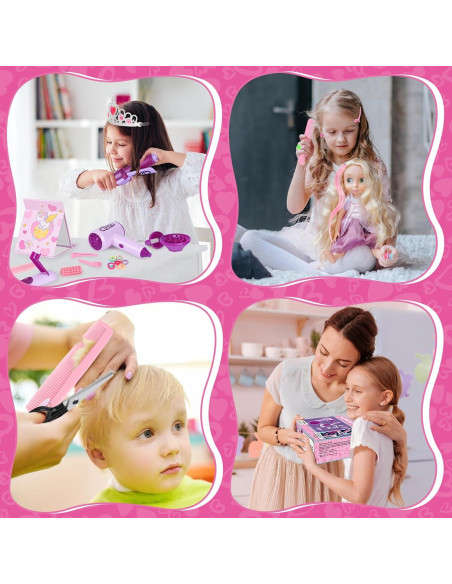 Set de Juguetes de Salón de Belleza ERHAICAT 40 Piezas