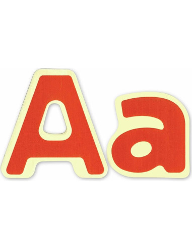 Alfabeto Magnético Hape 52 Letras Multicolor 400g