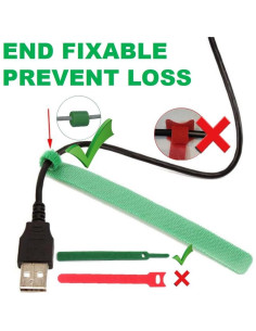 150 Bridas Reutilizables QUALIALL 14.99 cm Nylon Multicolor 2