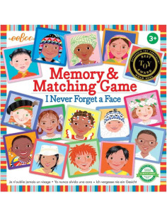 Juego de Memoria Nunca Olvido una Cara eeBoo - 24 Pares 2