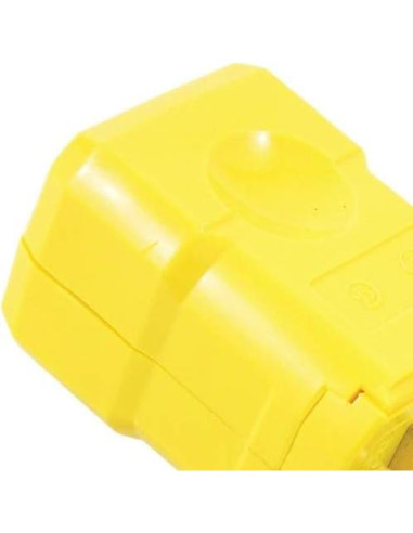 Enchufe Leviton 5256-VY 15A Amarillo Grado Industrial